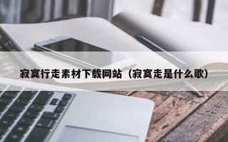商水寂寞行走素材下载网站（寂寞走是什么歌）